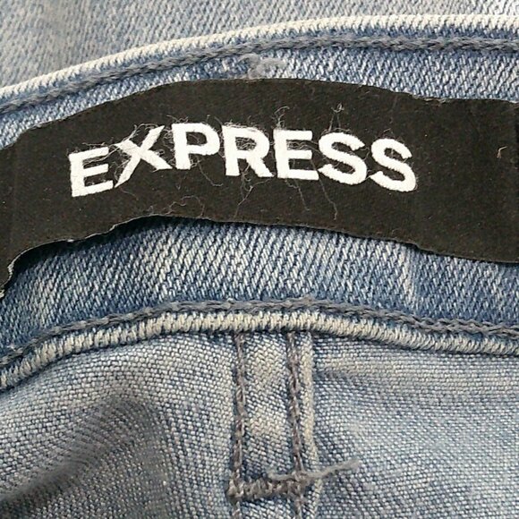 Express - High Rise Ankle Legging Jeans - Size 12/L - Picture 6 of 7
